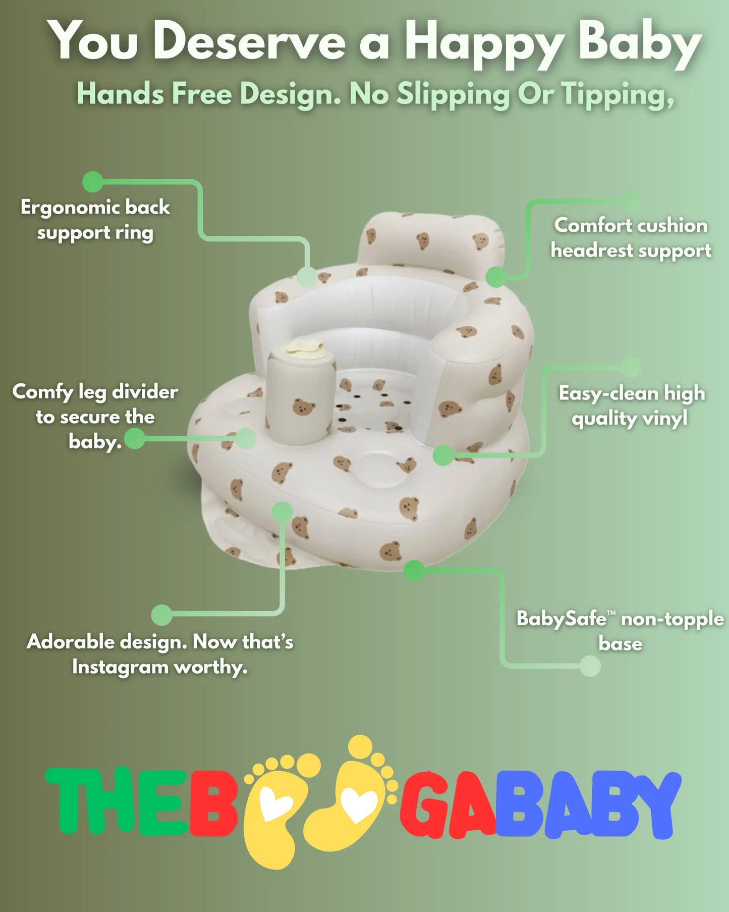 The TravelTot™ Inflatable Baby Chair